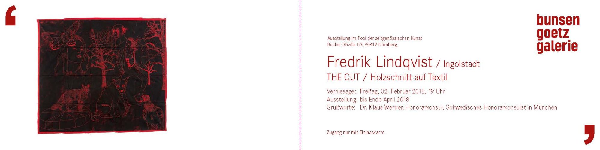 Fredrik Lindquist / The cut / 2018
