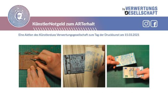 Künstlernotgeld zum ARTErhalt