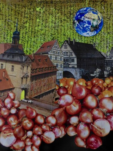 Zwiebeltreter (Bamberg) / Collage von Kerstin Himmler