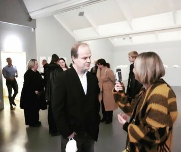 Interview mit Fredrik Lindqvist im Lechner Museum in Ingolstadt
